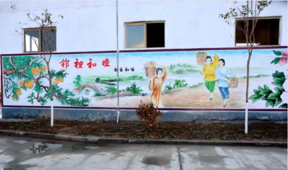 恭城乡镇文化墙 乡风文明焕发新活力