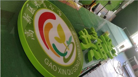 恭城常见的发光字类型