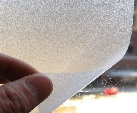 恭城玻璃门外面粘广告用什么材料好？